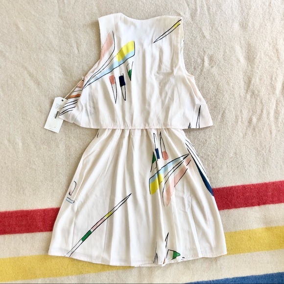 NWT Eve gravel Paysages dress in Meadow - Picture 10 of 10